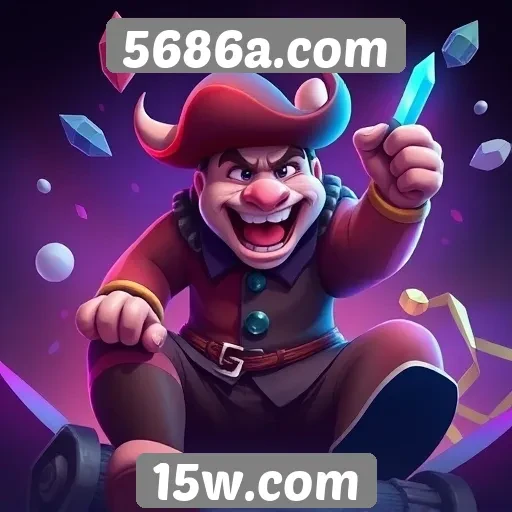Principais jogos disponíveis em 5686a.com
